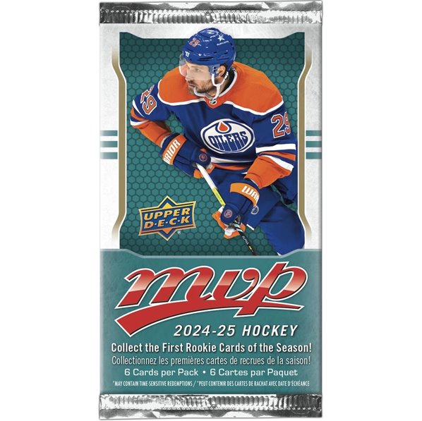 2024/2025 Upper Deck MVP Hockey Retail Balíček Karet 2024/2025 Upper Deck MVP Hockey Retail Balíček Karet