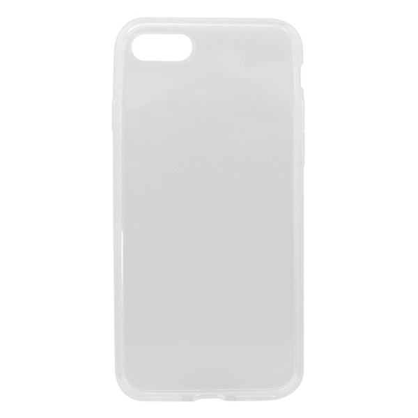 MobilNET gumové pouzdro pro iPhone 8, půhledné MobilNET gumové pouzdro pro iPhone 8, půhledné