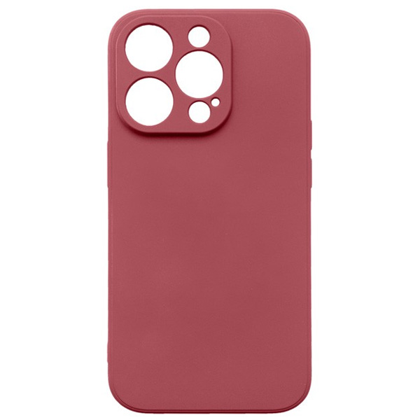 MobilNET silikonové pouzdro Apple iPhone 15 Pro, červené MobilNET silikonové pouzdro Apple iPhone 15 Pro, červené