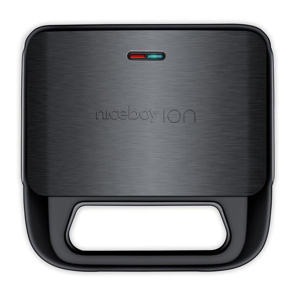 Niceboy ION Snacker S3 Stainless Steel toustovač, černý