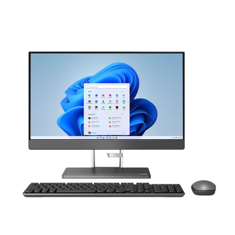 Lenovo IdeaCentre AIO 5 24IAH7 Intel i5-12500H 16GB 512GB-SSD 23.8"FHD IPS IntelIrisXe Win11Home Storm Grey Lenovo IdeaCentre AIO 5 24IAH7 Intel i5-12500H 16GB 512GB-SSD 23.8"FHD IPS IntelIrisXe Win11Home Storm Grey