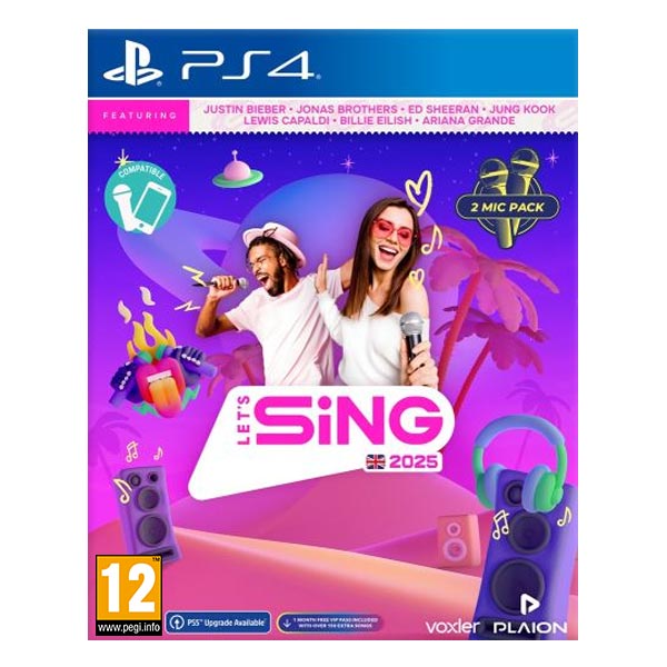 Let’s Sing 2025 + 2 mikrofony