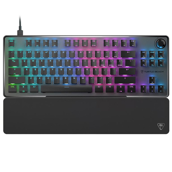 Turtle Beach herní mechanická klávesnice Vulcan II TKL Pro, Linear Sw. US, černá Turtle Beach herní mechanická klávesnice Vulcan II TKL Pro, Linear Sw. US, černá
