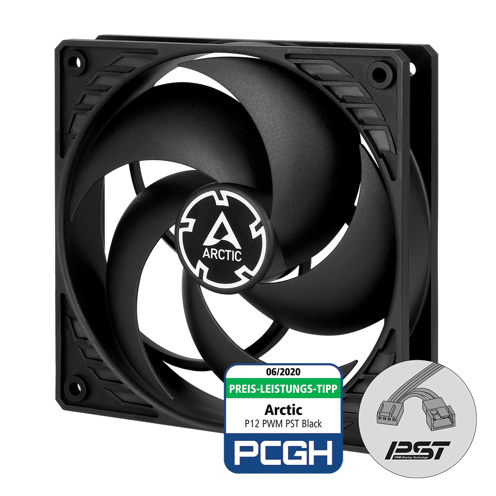 Arctic ventilátor P12 PWM PST Arctic ventilátor P12 PWM PST