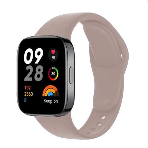 FIXED Silicone Strap for Xiaomi Redmi Watch 3, pink, vystavený, záruka 21 měsíců FIXED Silicone Strap for Xiaomi Redmi Watch 3, pink, vystavený, záruka 21 měsíců