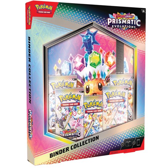 Kartová hra Pokémon TCG: Scarlet & Violet Prismatic Evolutions Binder Collection (Pokémon) Kartová hra Pokémon TCG: Scarlet & Violet Prismatic Evolutions Binder Collection (Pokémon)