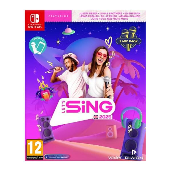 Let’s Sing 2025 + 2 mikrofony