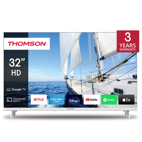 Thomson 32HG2S14 HD Google TV, bilá Thomson 32HG2S14 HD Google TV, bilá