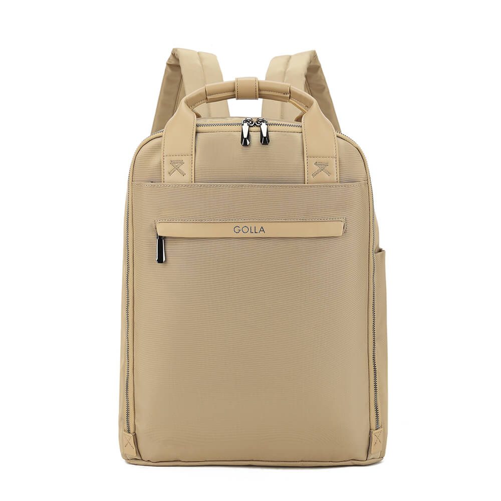 GOLLA Backpack Orion Nylon and PU 15.6" Coffee GOLLA Backpack Orion Nylon and PU 15.6" Coffee
