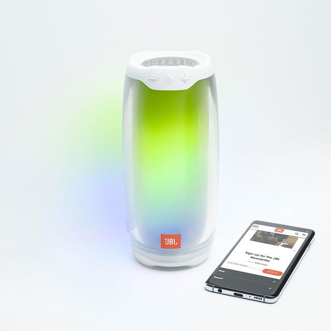 JBL Pulse 4, bílý, použitý, záruka 12 měsíců