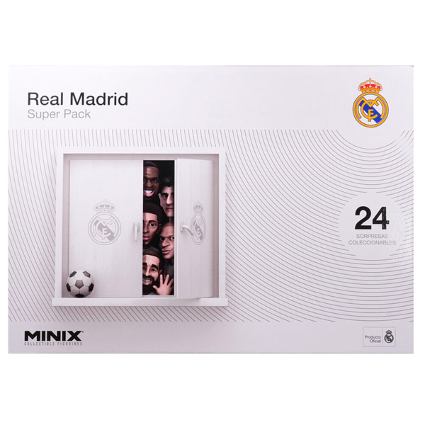 Minix Real Madrid Advent Calendar 3cm Minix Real Madrid Advent Calendar 3cm