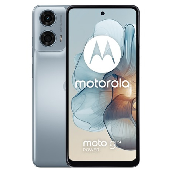 Motorola Moto G24 Power 6000 mAH Světle modrá, vystavený, záruka 21 měsíců