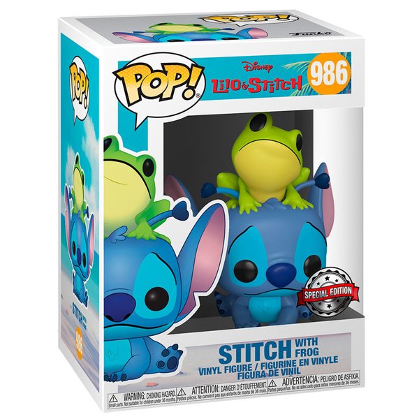 POP! Disney: Stitch s žábou (Lilo & Stitch) Speciální edice POP! Disney: Stitch s žábou (Lilo & Stitch) Speciální edice