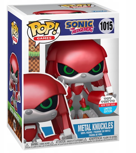 POP! Games: Metal Knuckles (Sonic the Hedgehog) New York Comic Con 2024 POP! Games: Metal Knuckles (Sonic the Hedgehog) New York Comic Con 2024