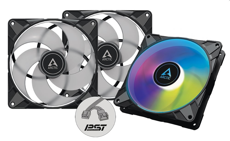 Arctic ventilátor P14 PWM PST A-RGB 3k balení Arctic ventilátor P14 PWM PST A-RGB 3k balení