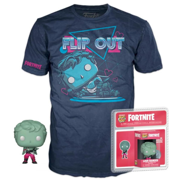Funko Pocket Pop! & T-Shirt Fortnite Love Ranger – velikost XL Funko Pocket Pop! & T-Shirt Fortnite Love Ranger – velikost XL