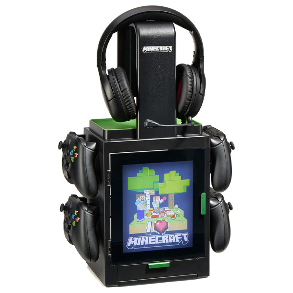 Minecraft LED Multifunkční herní skříňka - podsvícená