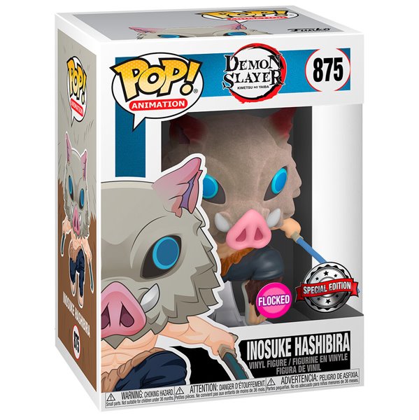 POP! Animation: Inosuke Hashibira (Demon Slayer) Special Edition Flocked POP! Animation: Inosuke Hashibira (Demon Slayer) Special Edition Flocked