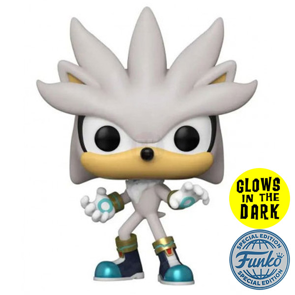 POP! Hry: Silver (Sonic The Hedgehog) Speciální edice (svítí ve tmě) POP! Hry: Silver (Sonic The Hedgehog) Speciální edice (svítí ve tmě)