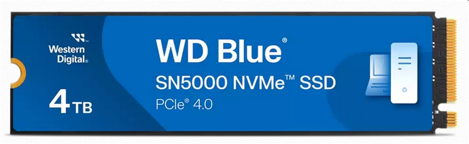 WD Blue SN5000 SSD 4TB M.2 NVMe Gen4 5500/5000 MBps WD Blue SN5000 SSD 4TB M.2 NVMe Gen4 5500/5000 MBps