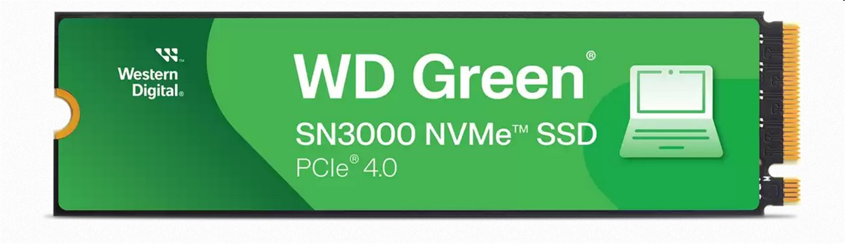 WD Green SN3000 SSD 2TB M.2 NVMe Gen4 5000/4200 MBps WD Green SN3000 SSD 2TB M.2 NVMe Gen4 5000/4200 MBps