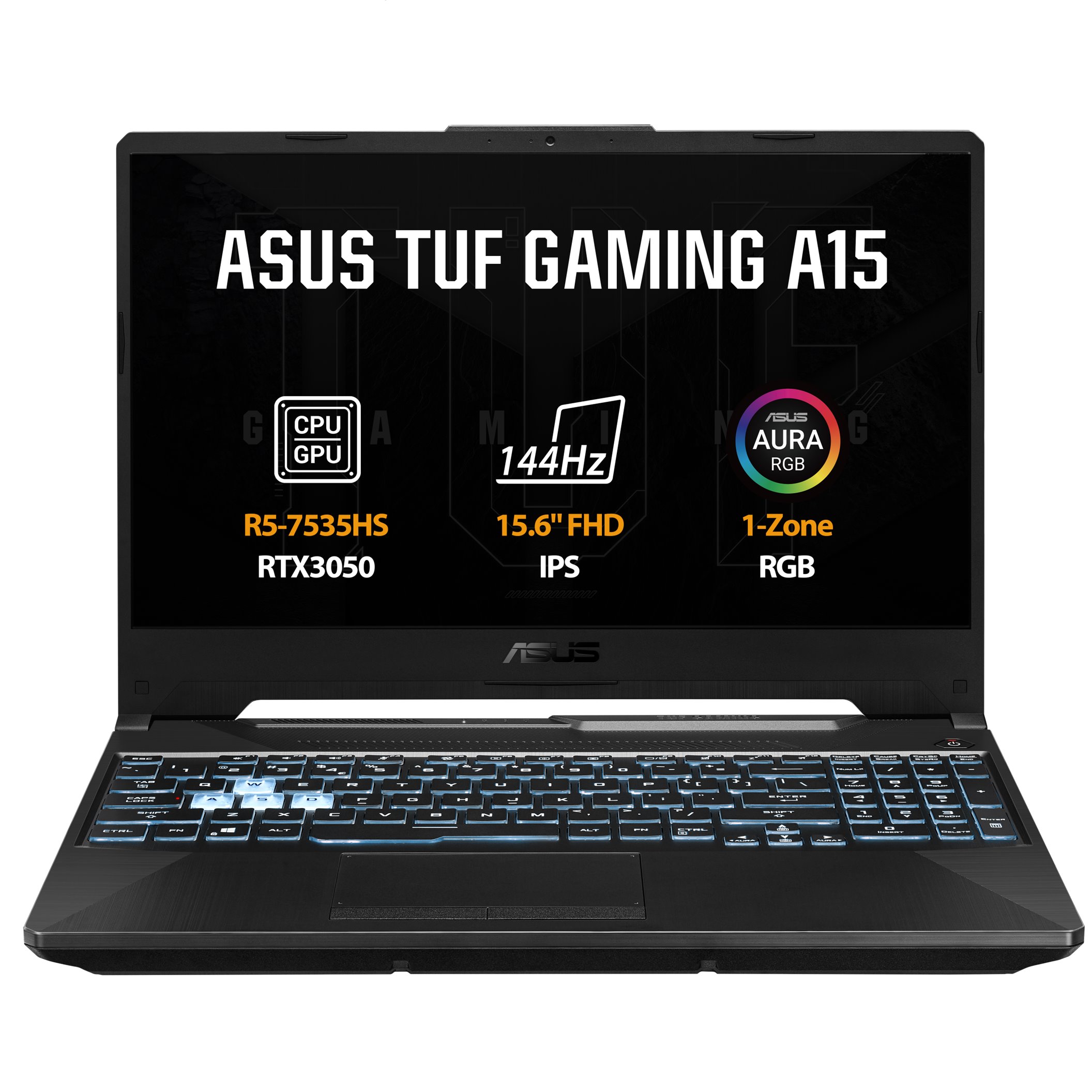 ASUS TUF Gaming A15/R5-7535HS/16GB/1TB SSD/RTX3050/15,6" FHD/no OS/Graphite Black ASUS TUF Gaming A15/R5-7535HS/16GB/1TB SSD/RTX3050/15,6" FHD/no OS/Graphite Black