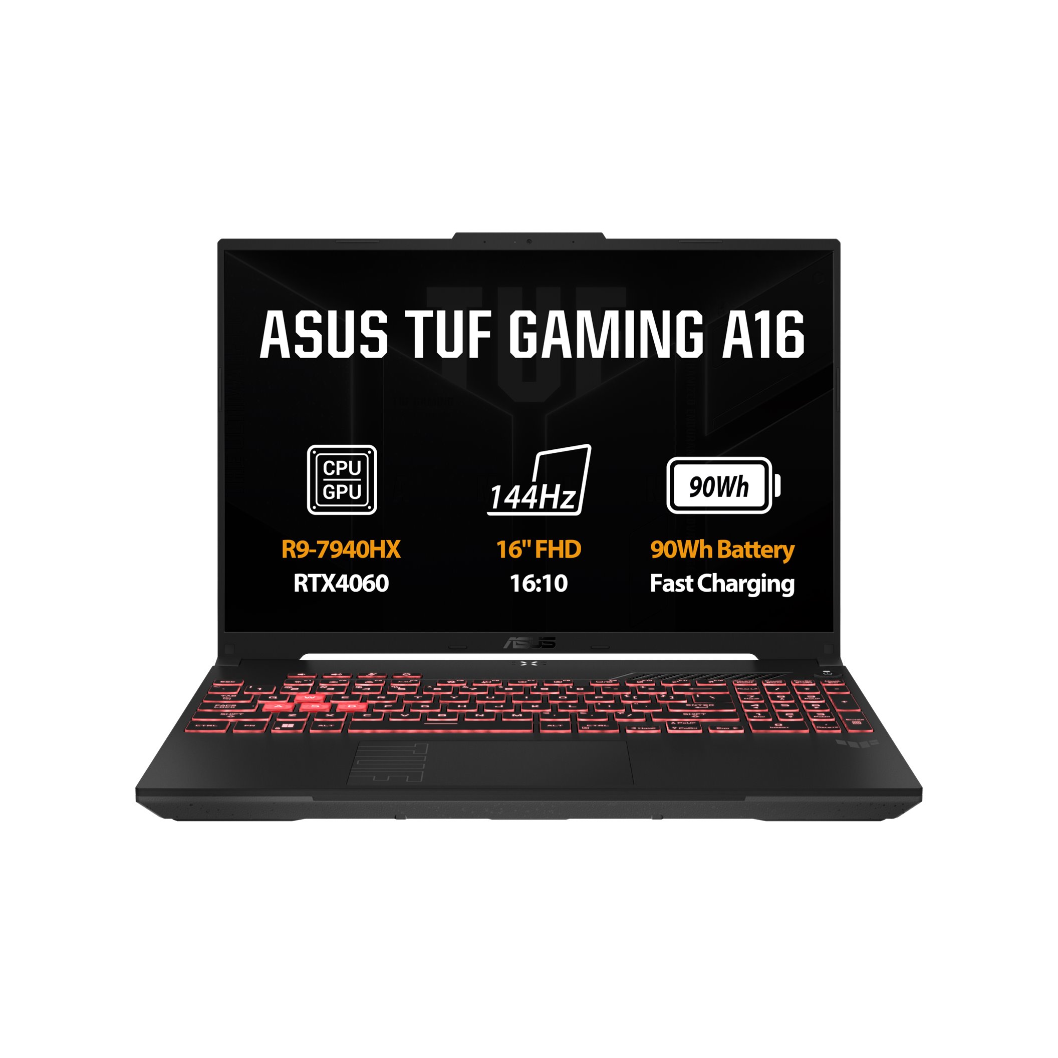 ASUS TUF Gaming A16/R9-7940HX/32GB/1TB SSD/RTX4060/16"FHD/bez OS/Mecha Gray ASUS TUF Gaming A16/R9-7940HX/32GB/1TB SSD/RTX4060/16"FHD/bez OS/Mecha Gray