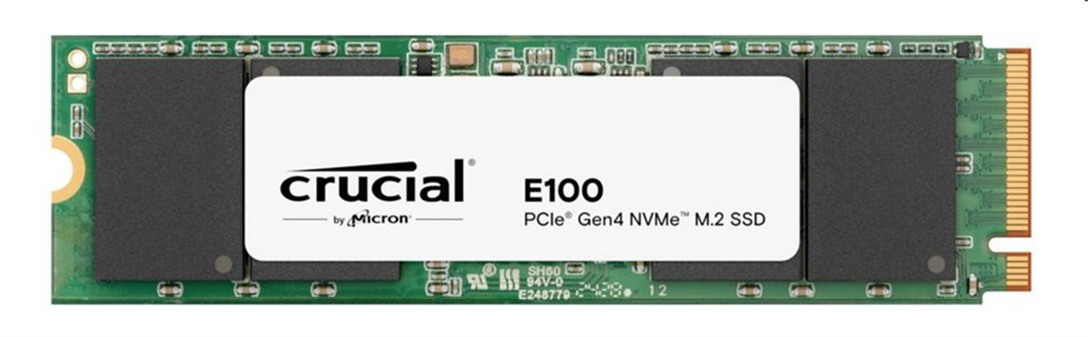 Crucial SSD E100 480GB M.2 NVMe Gen4 4500/2500 MBps Crucial SSD E100 480GB M.2 NVMe Gen4 4500/2500 MBps