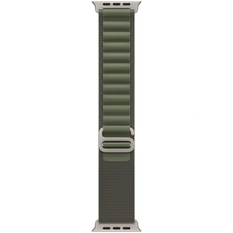 Apple Watch 49mm Green Alpine Loop - Medium *Vystavený* Apple Watch 49mm Green Alpine Loop - Medium *Vystavený*