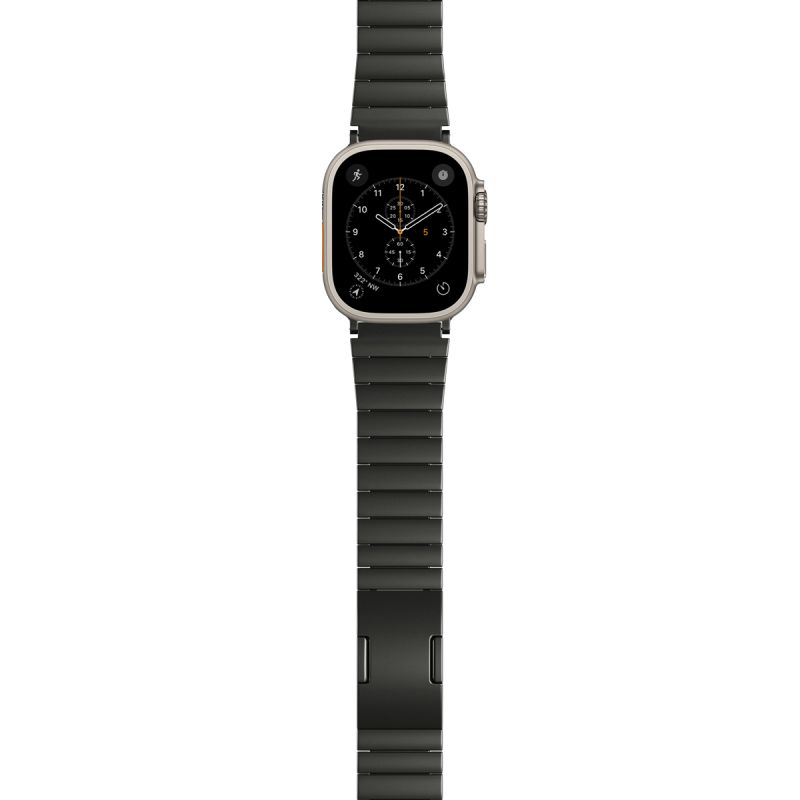 Epico UNUM Titanium Watch Band for Apple Watch SE/Series 1- 9 (42/44/45 mm)/10 (46 mm)/Ultra (49 mm) - černá Epico UNUM Titanium Watch Band for Apple Watch SE/Series 1- 9 (42/44/45 mm)/10 (46 mm)/Ultra (49 mm) - černá