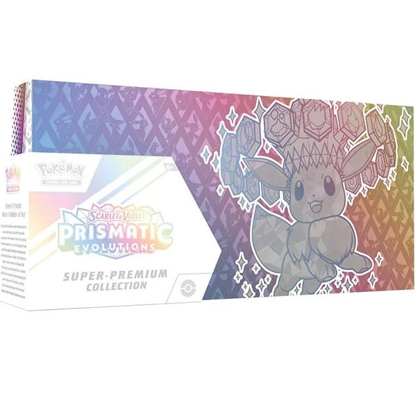 Kartová hra Pokémon TCG: Scarlet & Violet Prismatic Evolutions Super-Premium Collection (Pokémon) Kartová hra Pokémon TCG: Scarlet & Violet Prismatic Evolutions Super-Premium Collection (Pokémon)