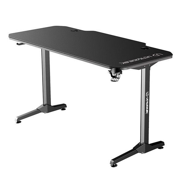 ULTRADESK herní stůl FRAG - BLACK, 140x66 cm, 76 cm, s XXL podložkou pod myš, s ultradesk BEAM, držák sluchátek ULTRADESK herní stůl FRAG - BLACK, 140x66 cm, 76 cm, s XXL podložkou pod myš, s ultradesk BEAM, držák sluchátek