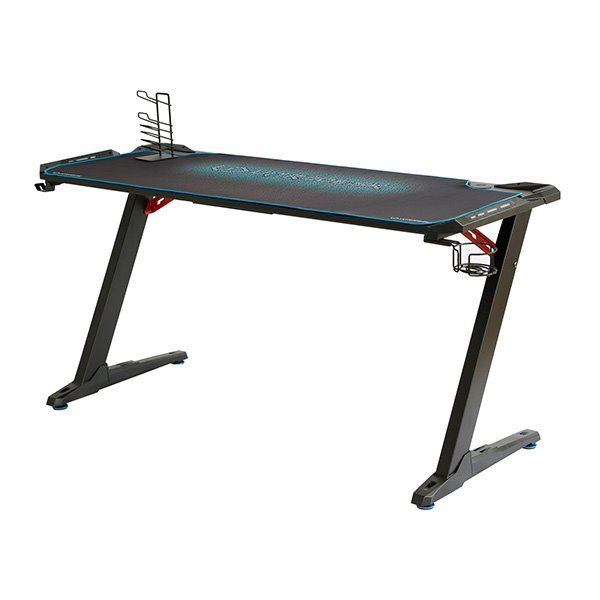 ULTRADESK herní stůl SPACE XXL BLUE, 154x61 cm, 78 cm, RGB podsvietenie s dotykovým panelom, s celoplošnou podložkou ULTRADESK herní stůl SPACE XXL BLUE, 154x61 cm, 78 cm, RGB podsvietenie s dotykovým panelom, s celoplošnou podložkou