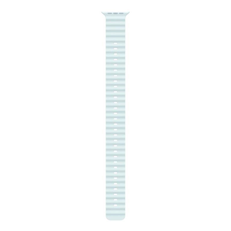 Apple Watch 49mm Ice Blue Ocean Band Extension - Black Titanium Finish Apple Watch 49mm Ice Blue Ocean Band Extension - Black Titanium Finish