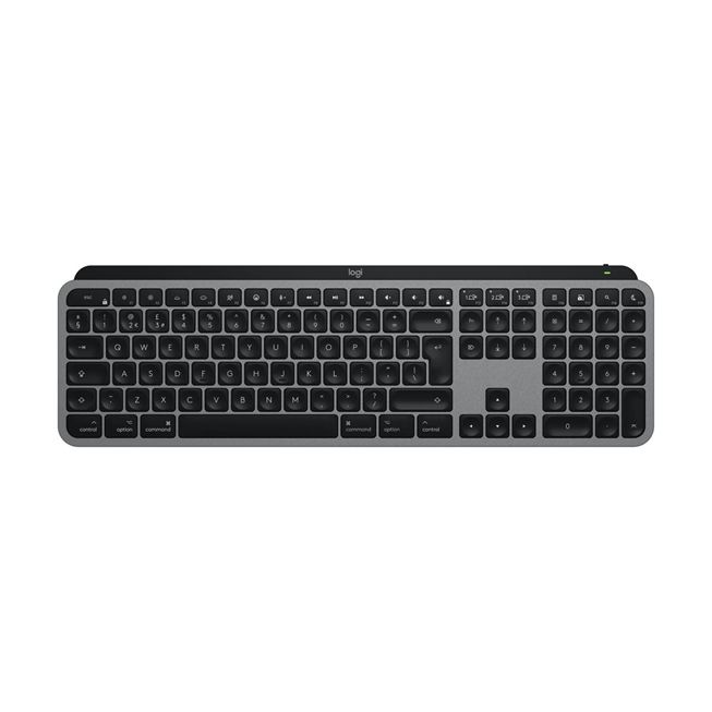 Logitech MX Keys S for MAC - bezdrátová podsvícená klávesnice - US - vesmírna šedá Logitech MX Keys S for MAC - bezdrátová podsvícená klávesnice - US - vesmírna šedá
