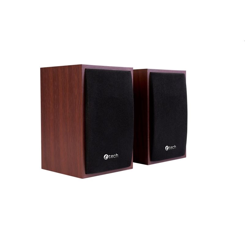 Repro C-TECH SPK-09, 2.0, dřevěné, USB Repro C-TECH SPK-09, 2.0, dřevěné, USB