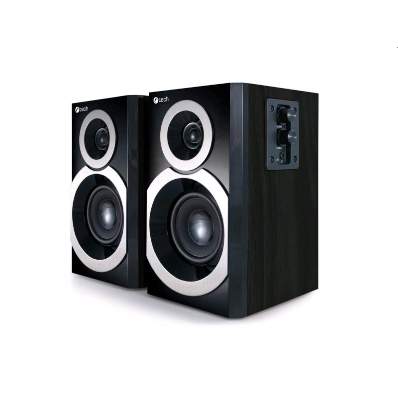 Repro C-TECH SPK-310B, 2.0, černé, dřevěné Repro C-TECH SPK-310B, 2.0, černé, dřevěné