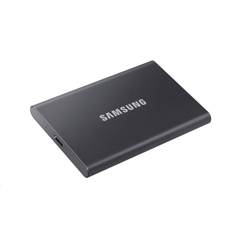 Samsung Portable SSD T7 1TB - externý SSD, USB 3.2 Gen2, titanová šedá Samsung Portable SSD T7 1TB - externý SSD, USB 3.2 Gen2, titanová šedá