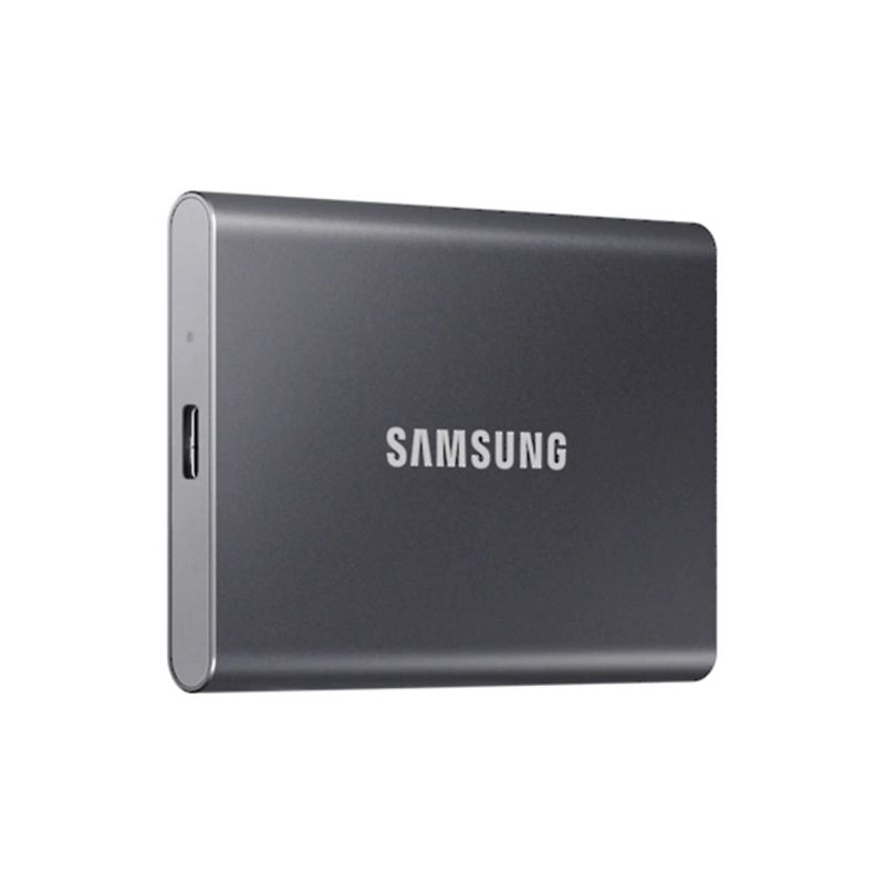 Samsung Portable SSD T7 4TB - externý SSD, USB 3.2 Gen2, titanová šedá Samsung Portable SSD T7 4TB - externý SSD, USB 3.2 Gen2, titanová šedá