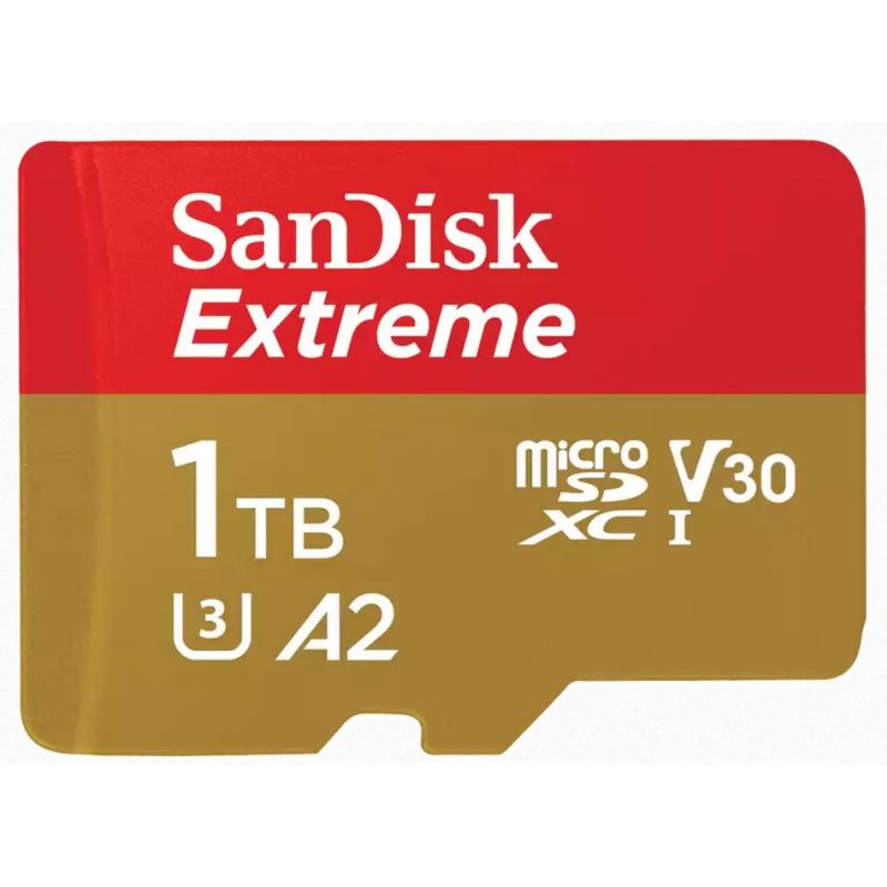 SanDisk Extreme 1TB microSD card SanDisk Extreme 1TB microSD card