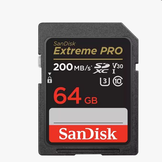 SanDisk Extreme PRO 64GB SD card SanDisk Extreme PRO 64GB SD card