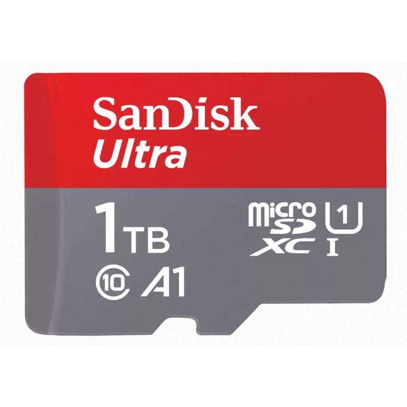 SanDisk Ultra 1TB microSD card SanDisk Ultra 1TB microSD card