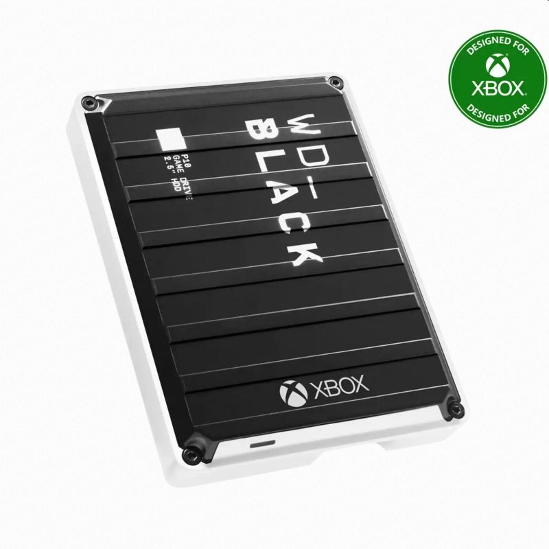 WD BLACK P10 Game Drive for Xbox 2TB 2.5" USB WD BLACK P10 Game Drive for Xbox 2TB 2.5" USB