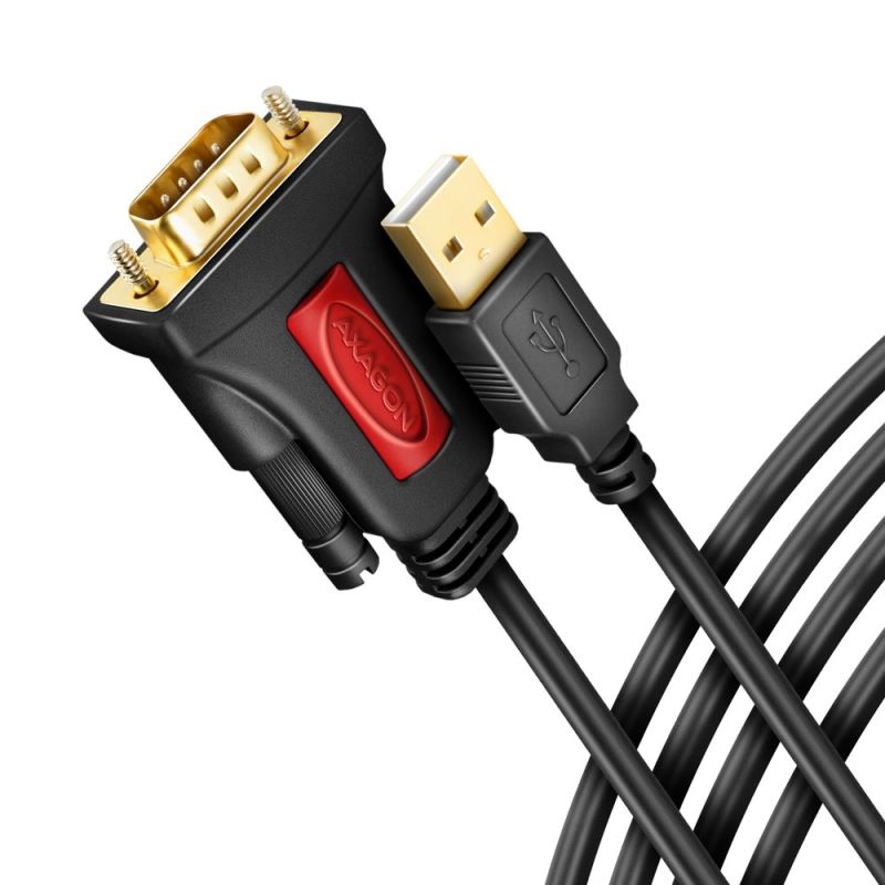 AXAGON ADS-1PSN, USB-A 2.0 - sériový RS-232 DB9-M Prolific adaptér / kabel 1.5 m AXAGON ADS-1PSN, USB-A 2.0 - sériový RS-232 DB9-M Prolific adaptér / kabel 1.5 m