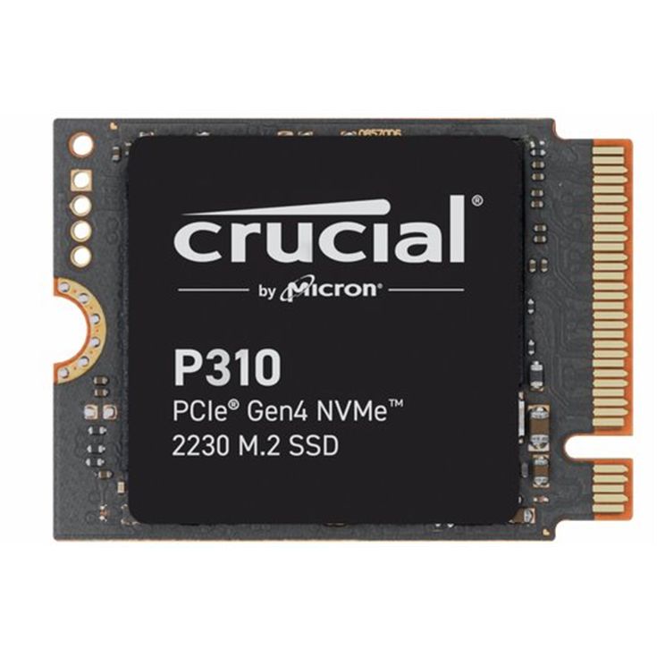 Crucial SSD P310 2TB M.2 NVMe 2230 Gen4 7100/6000 MBps Crucial SSD P310 2TB M.2 NVMe 2230 Gen4 7100/6000 MBps
