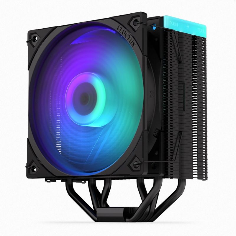 ENDORFY chladič CPU Fera 5 Black ARGB / ultratichý/ 120mm fan/ 4 heatpipes / PWM/ pre Intel a AMD ENDORFY chladič CPU Fera 5 Black ARGB / ultratichý/ 120mm fan/ 4 heatpipes / PWM/ pre Intel a AMD