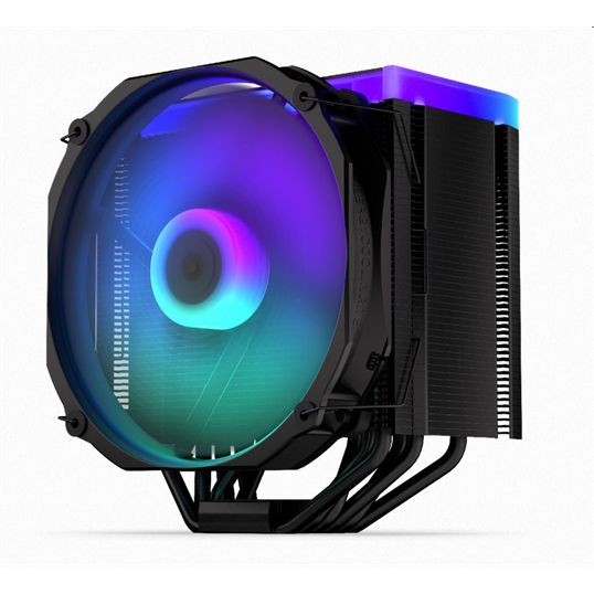 ENDORFY chladič CPU Fortis 5 Black ARGB / 140mm fan/ 6 heatpipes / PWM / nanoreset controller / pre Intel a AMD ENDORFY chladič CPU Fortis 5 Black ARGB / 140mm fan/ 6 heatpipes / PWM / nanoreset controller / pre Intel a AMD