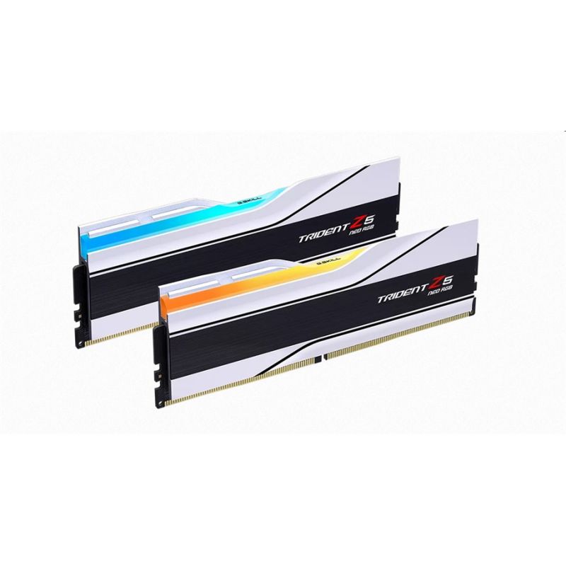 G.SKILL 32 GB kit DDR5 8000 CL38 Trident Z5 Neo RGB AMD EXPO silver G.SKILL 32 GB kit DDR5 8000 CL38 Trident Z5 Neo RGB AMD EXPO silver