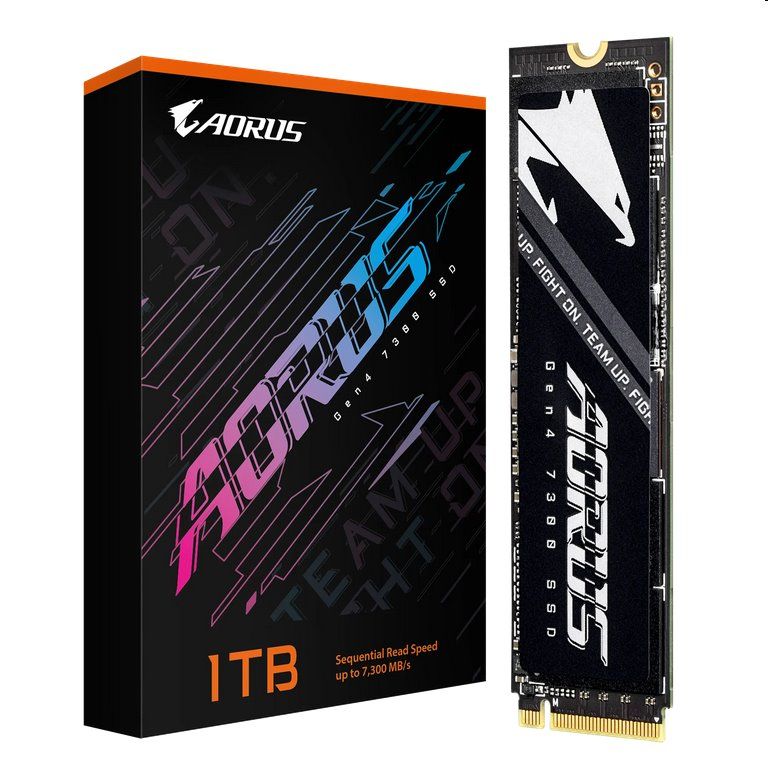 Gigabyte AORUS 7300 SSD 1TB M.2 NVMe Gen4 7300/6000 MBps Gigabyte AORUS 7300 SSD 1TB M.2 NVMe Gen4 7300/6000 MBps