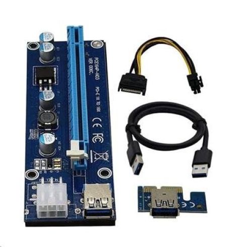 Kábel C-TECH PCI-Express riser RC-PCIEX-01C Kábel C-TECH PCI-Express riser RC-PCIEX-01C